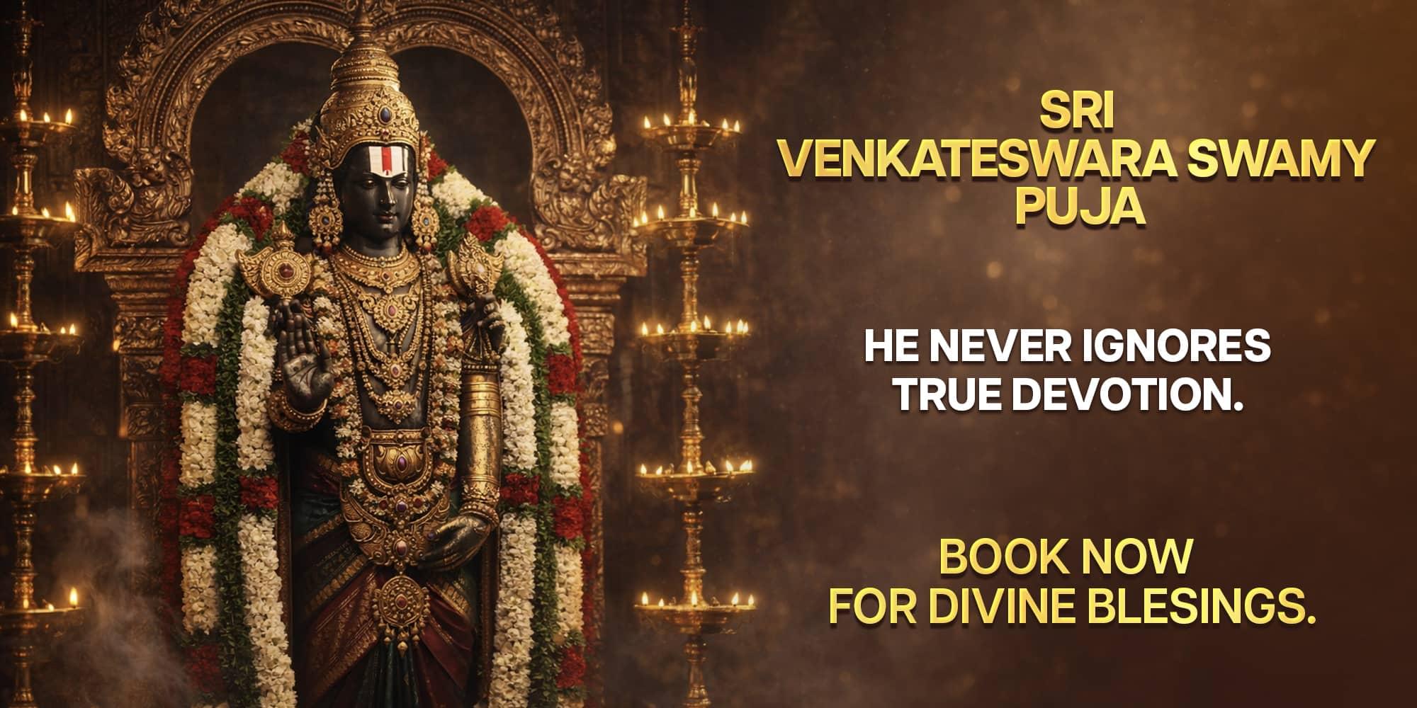 Venkateswara Swamy Puja</br>(శ్రీ వెంకటేశ్వర స్వామి పూజ)